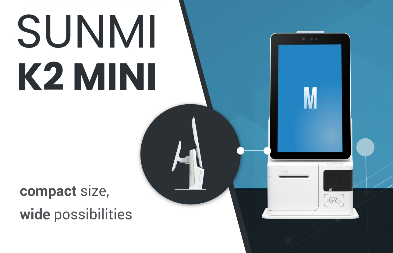 SUNMI K2 MINI – compact size, wide possibilities